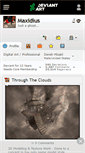 Mobile Screenshot of maxidius.deviantart.com