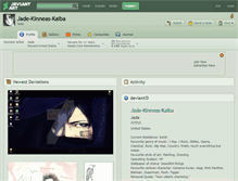 Tablet Screenshot of jade-kinneas-kaiba.deviantart.com