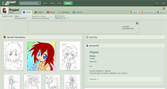 Desktop Screenshot of ipuppet.deviantart.com