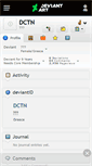 Mobile Screenshot of dctn.deviantart.com