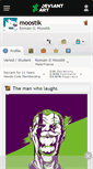Mobile Screenshot of moostik.deviantart.com