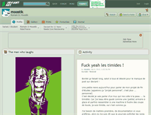 Tablet Screenshot of moostik.deviantart.com
