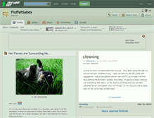 Tablet Screenshot of fluffehsabex.deviantart.com