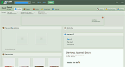 Desktop Screenshot of favv1.deviantart.com