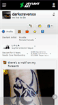Mobile Screenshot of darkxravenxx.deviantart.com