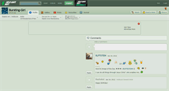 Desktop Screenshot of bursting-girl.deviantart.com