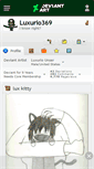 Mobile Screenshot of luxurio369.deviantart.com