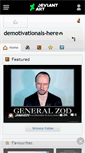 Mobile Screenshot of demotivationals-here.deviantart.com
