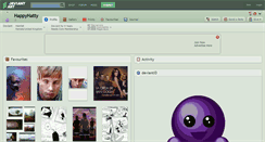 Desktop Screenshot of happyhatty.deviantart.com