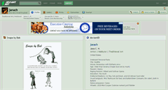 Desktop Screenshot of janach.deviantart.com