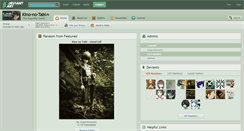 Desktop Screenshot of kino-no-tabi.deviantart.com