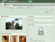 Tablet Screenshot of j---t.deviantart.com
