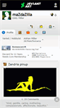 Mobile Screenshot of mazdazilla.deviantart.com