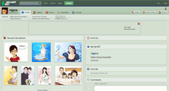 Desktop Screenshot of nigaoe.deviantart.com