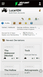Mobile Screenshot of lucarioh.deviantart.com