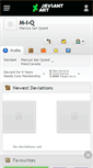 Mobile Screenshot of m-i-q.deviantart.com