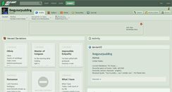 Desktop Screenshot of ibegyourpudding.deviantart.com