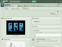 Tablet Screenshot of gordorca.deviantart.com