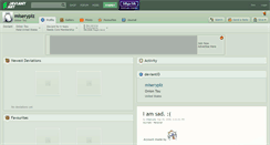Desktop Screenshot of miseryplz.deviantart.com