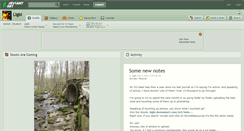 Desktop Screenshot of ligbi.deviantart.com