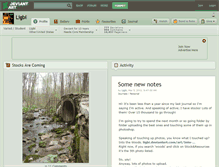 Tablet Screenshot of ligbi.deviantart.com