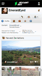 Mobile Screenshot of emeraldeyed.deviantart.com