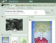 Tablet Screenshot of 88-swan.deviantart.com