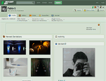 Tablet Screenshot of fabio-s.deviantart.com