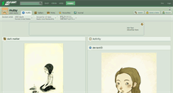 Desktop Screenshot of mutsy.deviantart.com