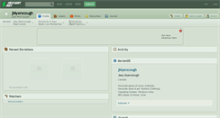 Desktop Screenshot of jmyerscough.deviantart.com