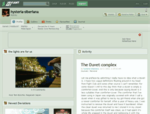 Tablet Screenshot of hysteria-siberiana.deviantart.com