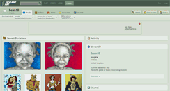 Desktop Screenshot of bean10.deviantart.com