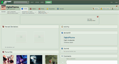 Desktop Screenshot of digitalplazma.deviantart.com
