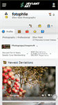 Mobile Screenshot of fotophile.deviantart.com