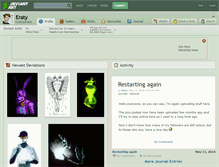 Tablet Screenshot of eraty.deviantart.com