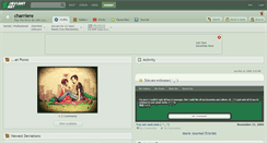 Desktop Screenshot of charriere.deviantart.com