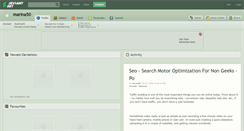Desktop Screenshot of marina50.deviantart.com