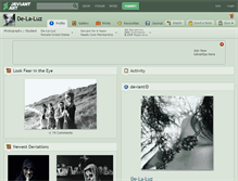 Tablet Screenshot of de-la-luz.deviantart.com