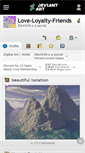 Mobile Screenshot of love-loyalty-friends.deviantart.com