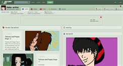 Desktop Screenshot of maka--anime.deviantart.com