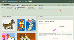 Desktop Screenshot of kittyfaten.deviantart.com
