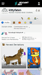 Mobile Screenshot of kittyfaten.deviantart.com