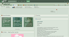 Desktop Screenshot of petite-9669.deviantart.com
