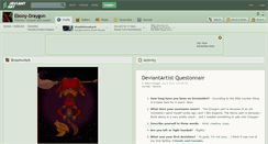 Desktop Screenshot of ebony-draygon.deviantart.com