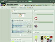 Tablet Screenshot of iggy-dodgers-club.deviantart.com