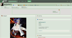 Desktop Screenshot of darkhunter32.deviantart.com