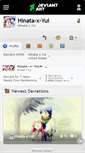 Mobile Screenshot of hinata-x-yui.deviantart.com