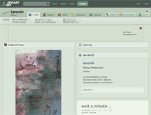 Tablet Screenshot of kanonliv.deviantart.com