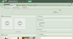 Desktop Screenshot of cheesey93.deviantart.com