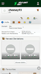 Mobile Screenshot of cheesey93.deviantart.com